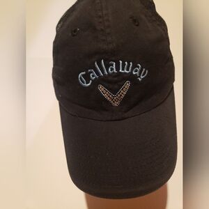 Black Callaway golf hat size OSFA